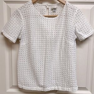 A New Day Eyelet Top